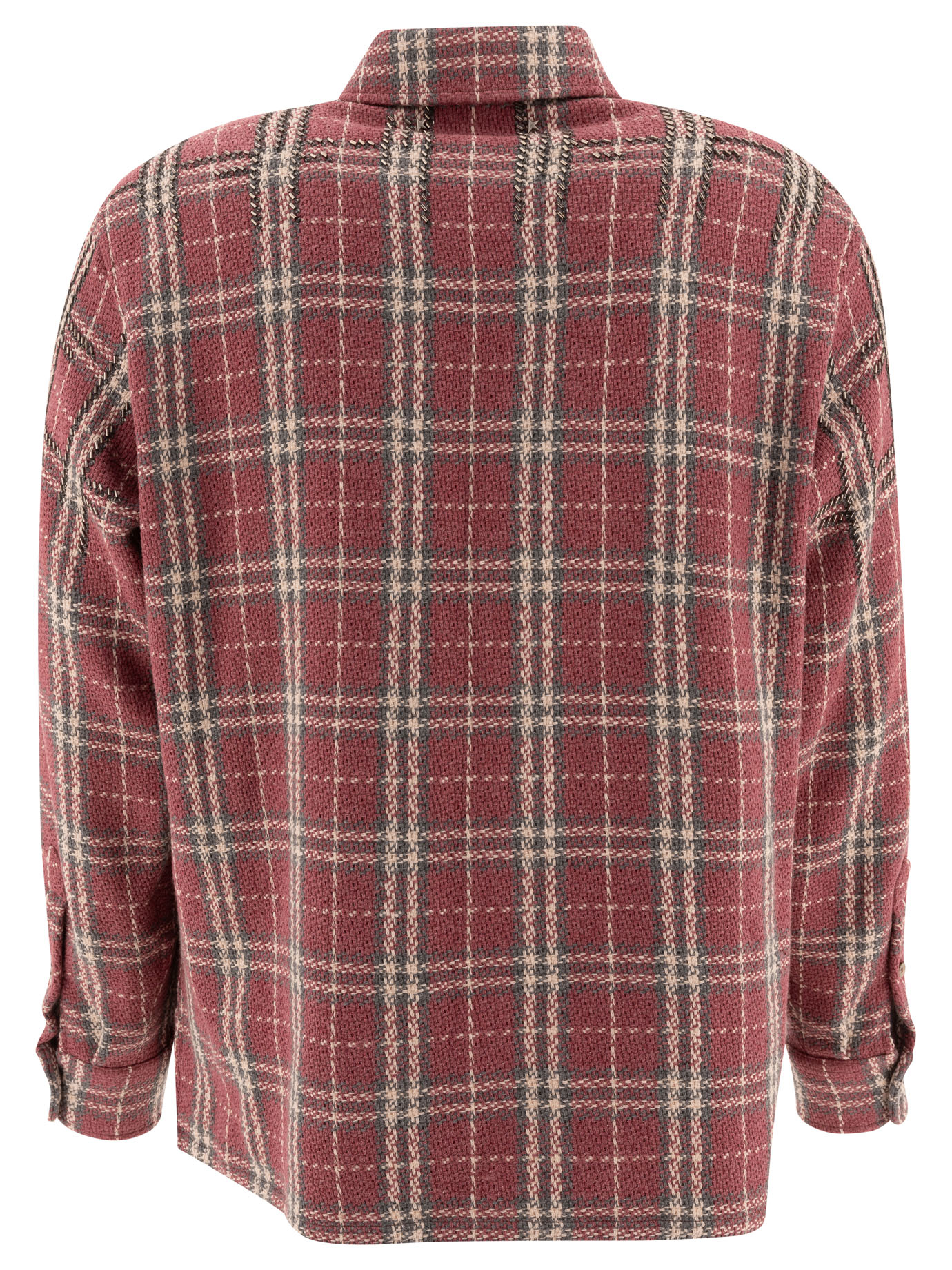 GOLDEN GOOSE Bordeaux Adamo shirt